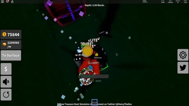 Treasure Hunt Simulator #6 Новый рекорд Мира, черная дыра, черный пегас New World Record, black ho