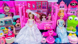 Играем в игрушки из мультика принцесса кукла Барби. Мультфильм для детей. ASMR АСМР