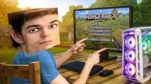 ЗАПУСТИЛ MINECRAFT В МАЙНКРАФТЕ-рейден