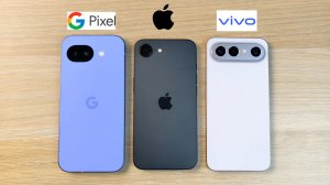 GOOGLE PIXEL 10A VS IPHONE 17E VS VIVO X300 FE - СРАВНЕНИЕ СУБФЛАГМАНОВ!