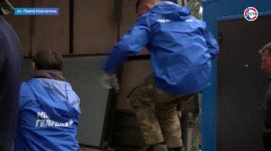 В Севастополе продолжается восстановление домов на улице Павла Корчагина