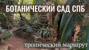 №127. Ботанический сад Санкт-Петербурга, тропический маршрут, обзор.