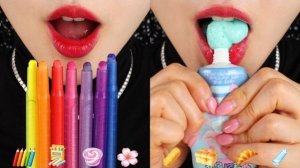 ЭТО НАСТОЯЩАЯ ЕДА ИЛИ НЕТ? ЧЕЛЛЕНДЖ «РЕАЛЬНО ИЛИ ФЕЙК» | ЭМОДЗИ ЕДА ASMR СКВИШИ ASMR 🤔