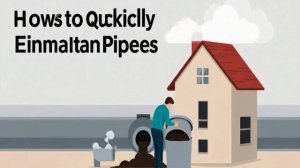 Особенности прочистки труб канализации вне привычного места