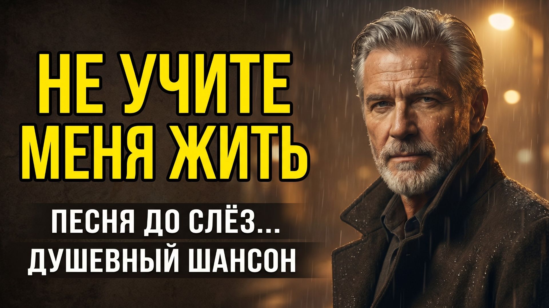 Не учите меня жить 🎵 Сильная песня до слёз! Настоящий жизненный шансон со смыслом
