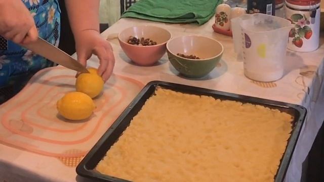 лимонное печенье с орехами  Самый вкусный рецепт в мире