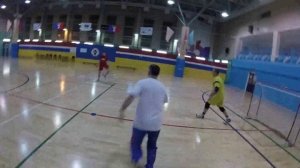 2018, Норильск, зал Бокмо, футбол, секция травмированных футболистов-любителей.