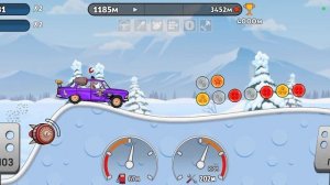 Гоняю на москвиче в игре Hill dash racing 🏎️😂🥳