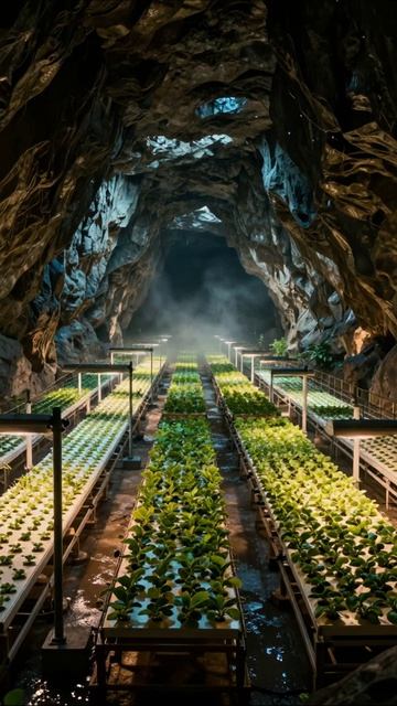 Подземная ферма: уникальные технологии выращивания растений #агрономия #инновации #экология