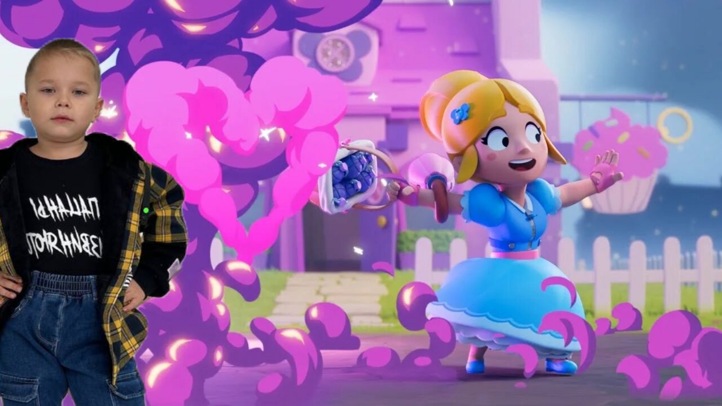 BRAWL STARS срожение с ПАЙПЕР