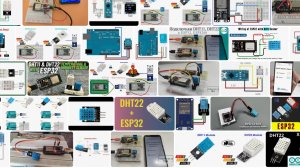 DHT11 DHT22 датчик влажности и температуры пример работы и кода для ARDUINO ESP32