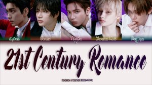 TXT - 21st Century Romance [ПЕРЕВОД НА РУССКИЙ/КИРИЛЛИЗАЦИЯ Color Coded Lyrics]