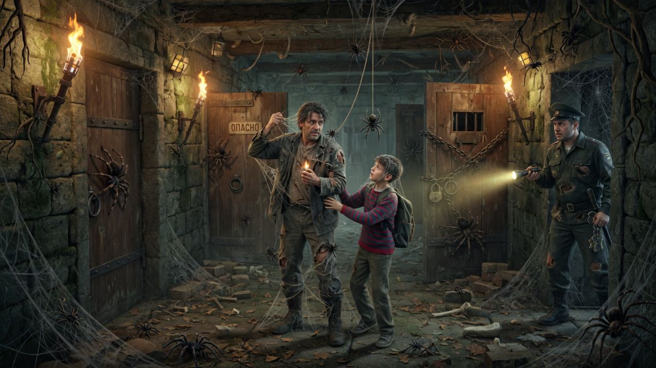 Трёх этажный отель - Серия 3 - Тайна Подземелья