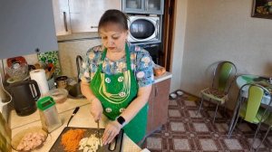 Тестирую новую сковороду / Куриное филе в сливочно-сырном соусе / Напекла блинов