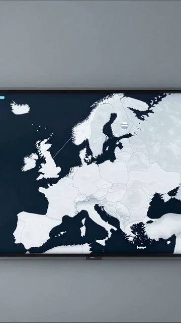 Карта Европы: Обзор и интересные факты #Европа #карта #путешествия