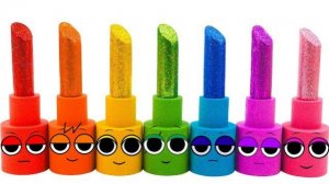 СПРУНКИ КАК СДЕЛАТЬ РАДУЖНУЮ ПОМАДУ ИЗ КИНЕТИЧЕСКОГО ПЕСКА С ЛАЙМ-РЕЗКОЙ ASMR ЗАЛИПАТЕЛЬНОЕ ВИДЕО