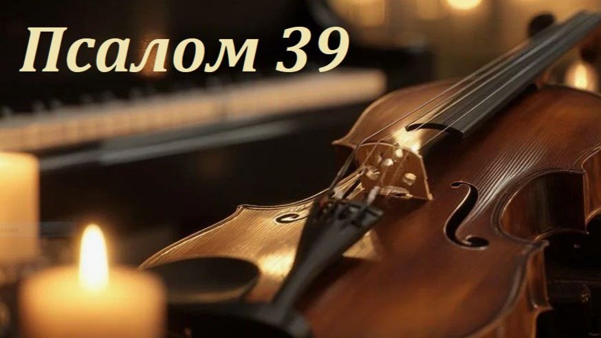 Библия. Псалом 39 с музыкальным оформлением