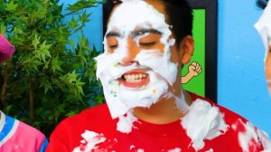 Guess The Character Challenge with Ryan's World! LOSER gets PIE in the FACE!