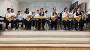 Оркестр калмыцких народных инструментов (рук. Антонова Л.В., конц. Лиджиева Д.С.)