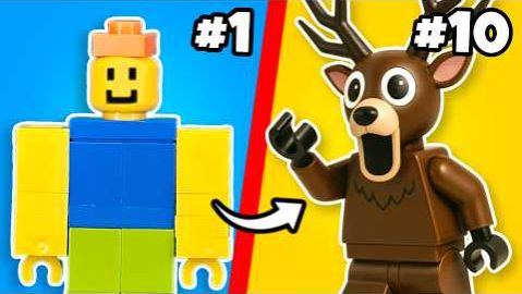 Я создавал ПОПУЛЯРНЫЕ ИГРЫ ROBLOX в ЛЕГО...