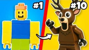 Я создавал ПОПУЛЯРНЫЕ ИГРЫ ROBLOX в ЛЕГО...