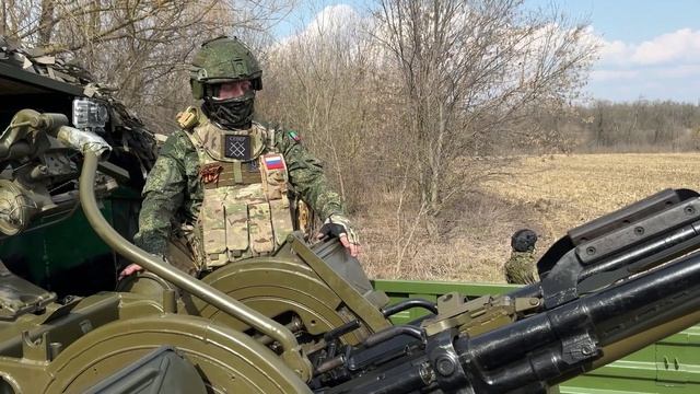 Обеспечение безопасности в приграничных районах силами мобильные огневых групп ГрВ «Север»