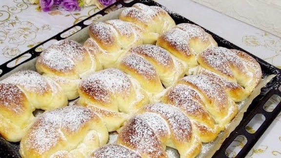 ПУХОВЫЕ БУЛОЧКИ!🔥СУПЕР РЕЦЕПТ!