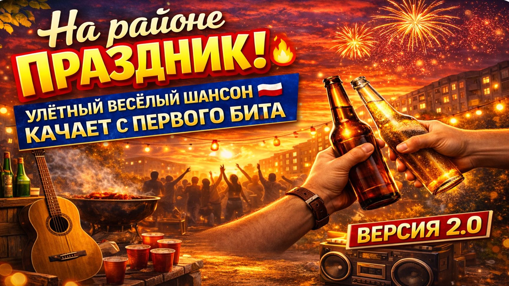 НА РАЙОНЕ ПРАЗДНИК! 🔥 САМЫЙ ВЕСЁЛЫЙ ШАНСОН 2026 | V2.0