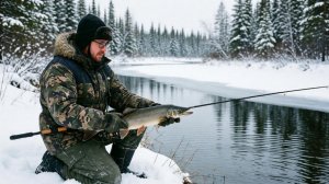 Охота и Рыбалка в Тайге ИЗБА Ловля ХАРИУСА Вставили Окно в Избу Тайга Сибирь река Сухой пит