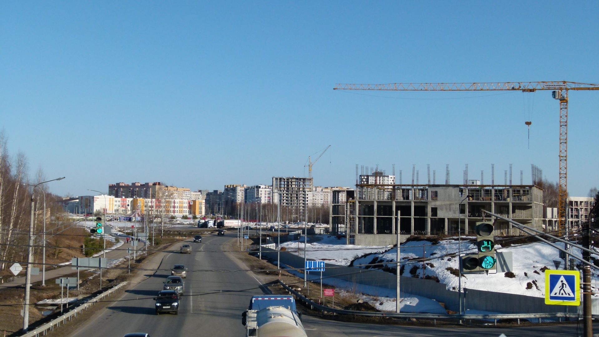 Борские стройки на улице Луначарского: 2 школы, ЖК 