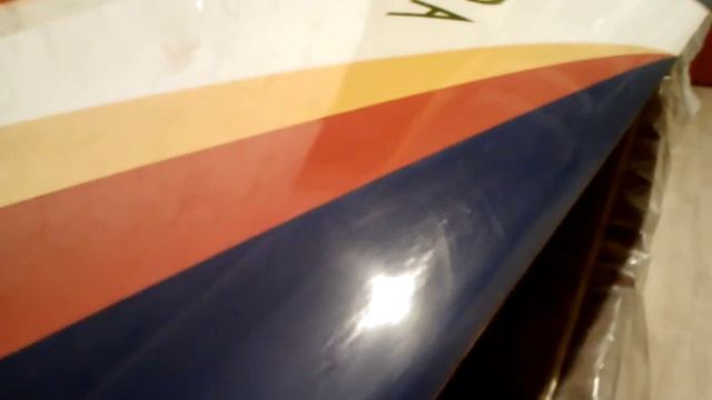 №87- Поверхность крыла сверху после финишной полировки пастой  Doctor Wax.