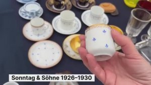 Елена Винтаж Германия ПоХоД Барахолка Антиквариат Винтаж Фарфор Германия Про поиск клада