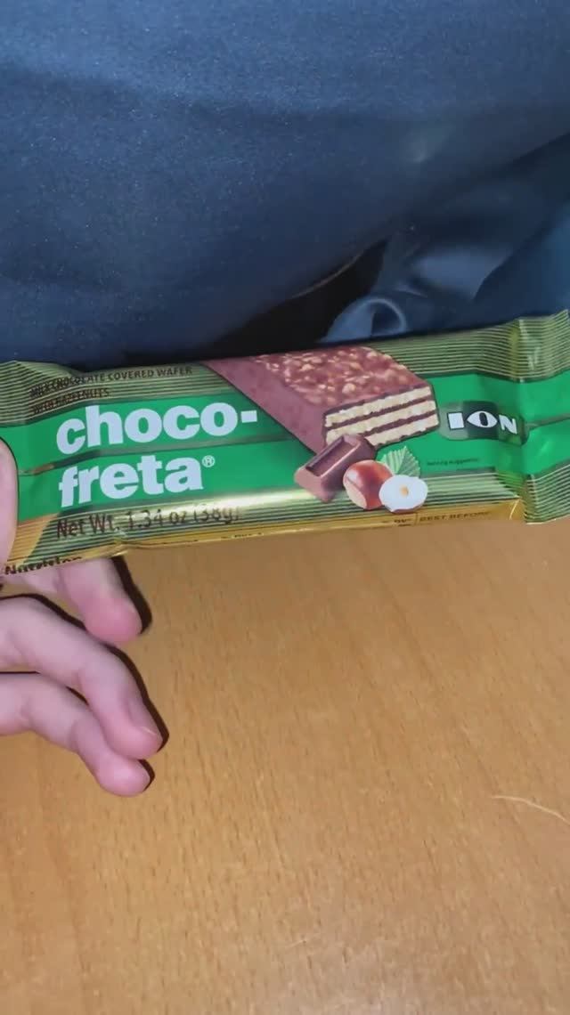 ГРЕЦКИЙ ШОКОЛАД ИЗ ГРЕЦИИ!ВАФЕЛЬНЫЙ БАТОНЧИК ION CHOCO-FRETA С ОРЕХАМИ! ЧОКО ФРЕТА!МОЛОЧНЫЙ ИМПОРТ