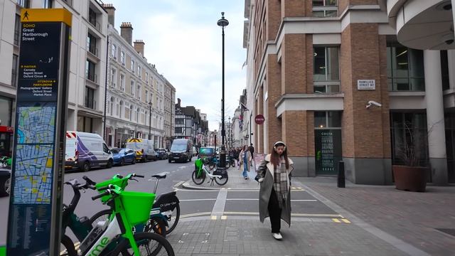 Англия. Прогулка по центру Лондона в формате 4К