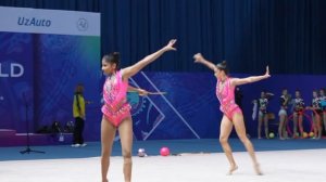 Российские гимнастки завоевали четыре медали на этапе Кубка мира в Ташкенте: золото, два серебра и..