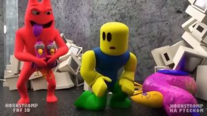 ПРЕДЫСТОРИЯ ЦИАНОВОЙ!   Rainbow Friends 2 - Анимации на русском