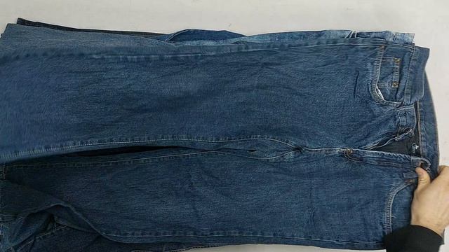 Джинсы мужские классические  секонд оптом 7 пак