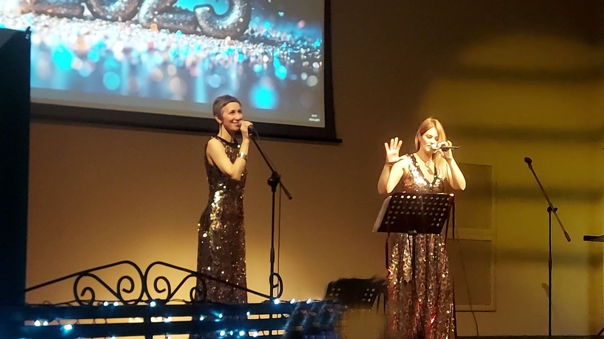 Концерт женского дуэта в санатории "Виктория". Композиция "Ориентация север" (05.01.25)