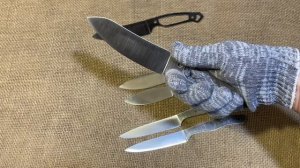 Три модели ножей в клинках из s90v