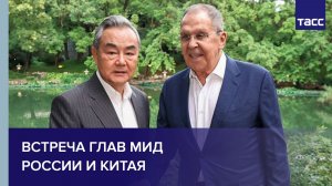 Встреча глав МИД России и Китая