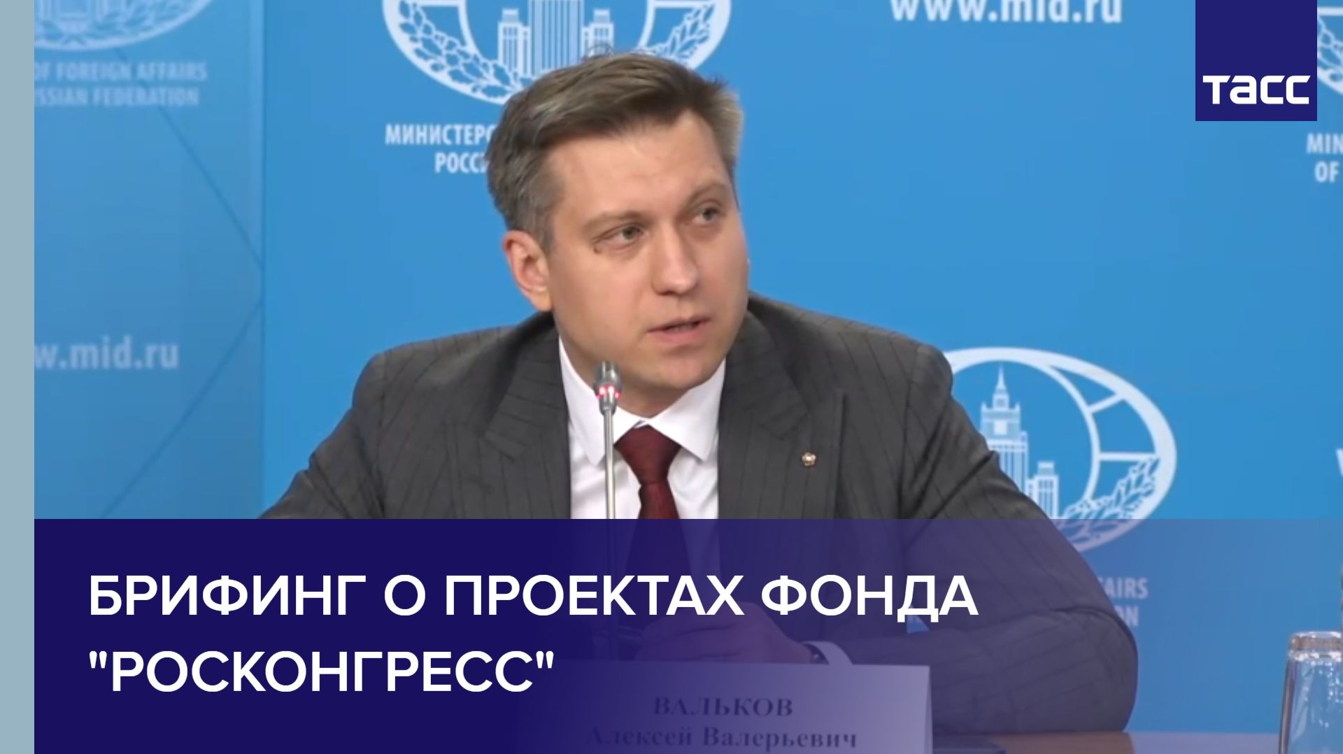 Брифинг о проектах фонда 