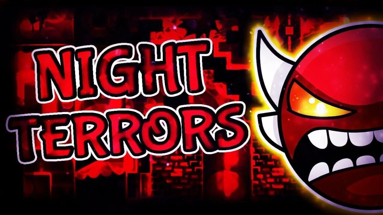 Geometry Dash Мой ночной кошмар... Night Terrors By Hinds