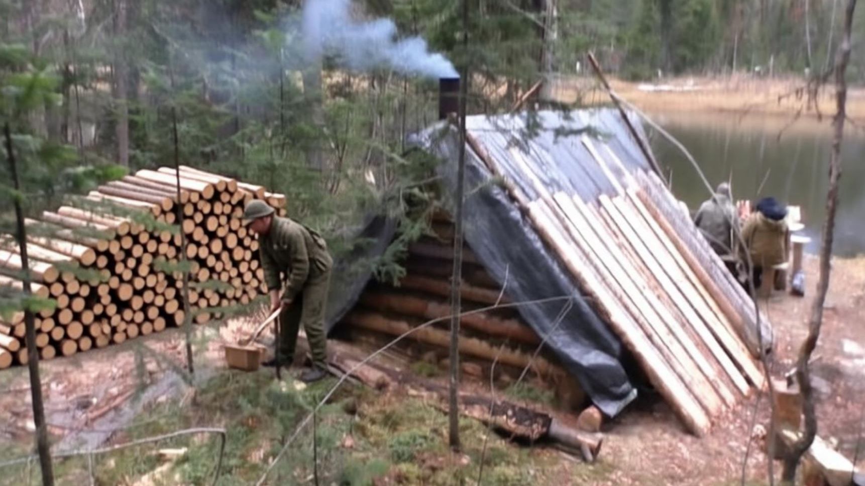 Охота и Рыбалка Изба Ловля ХАРИУСА Жизнь ОТШЕЛЬНИКА в ДЕВСТВЕННОЙ ТАЙГЕ Сибирь 2025 Сухопит2909