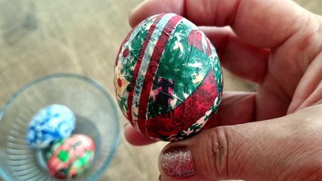 Декупаж яиц