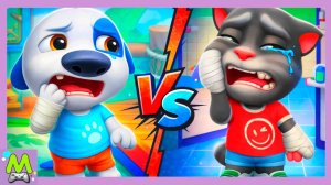 Говорящий Том против Говорящего Хэнка.Битва Докторов.Кто Лучший Питомец