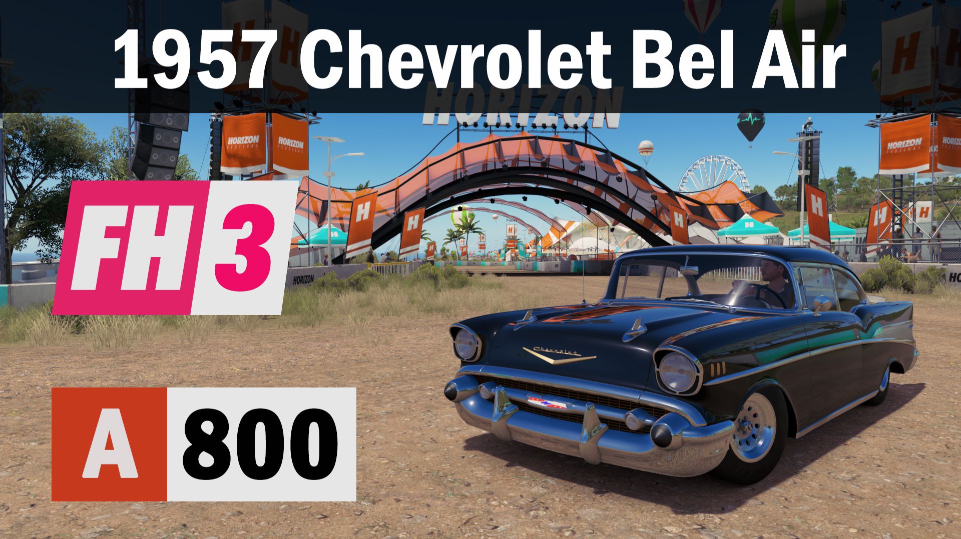 Forza Horizon 3 - 1957 Chevrolet Bel Air, Race