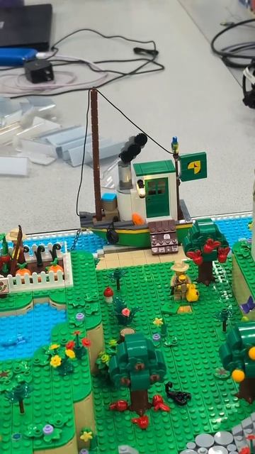 Лего диорама