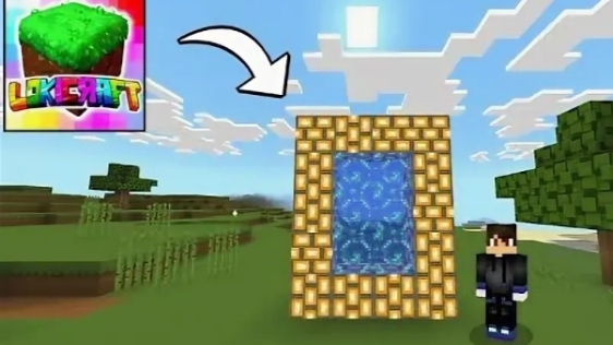 Как сделать портал в рай в LokiCraft