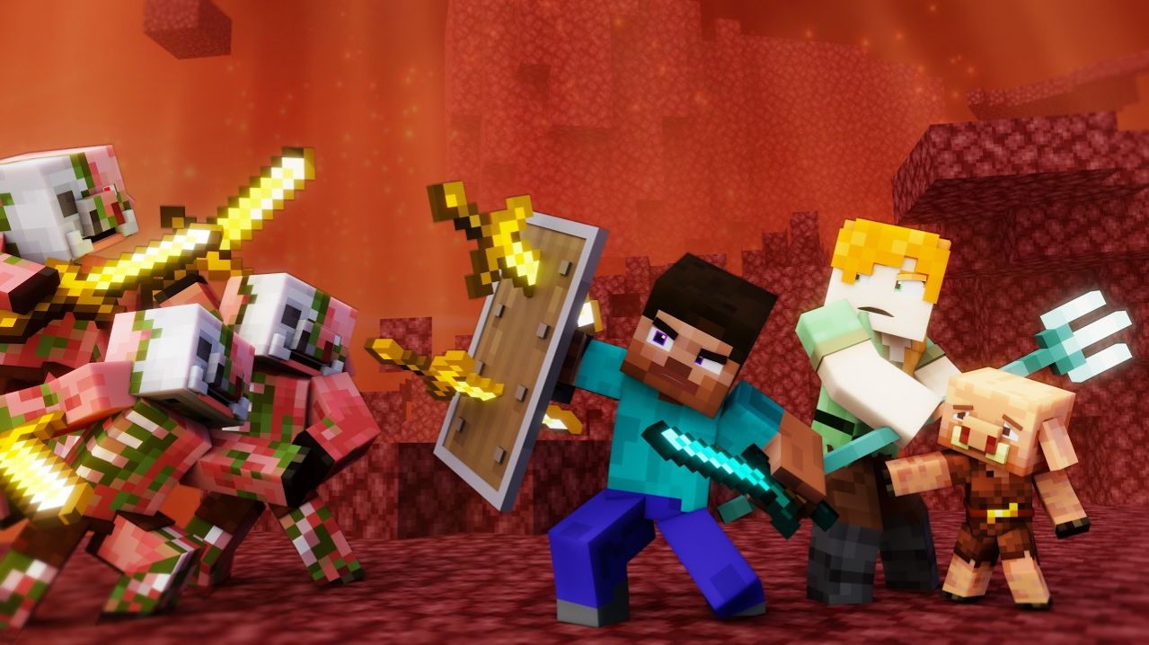 Проблемы в Незере - Майнкрафт Мультики