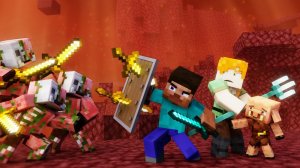 Проблемы в Незере - Майнкрафт Мультики